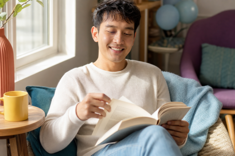 Stress verlagen door het lezen van boeken