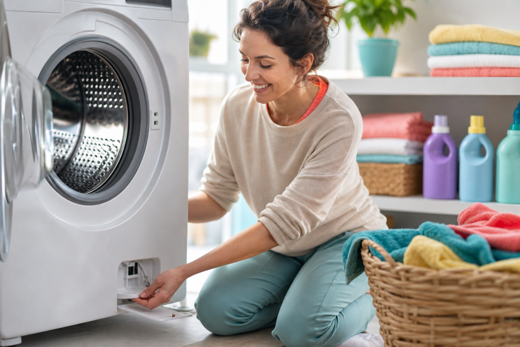 Dé truc om je wasmachine fris te houden
